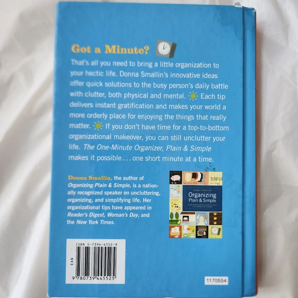 Bundle-One Minute Organizer, Handy Hints, 101 Ways to Clean Out Clutter Books - Picture 4 of 11